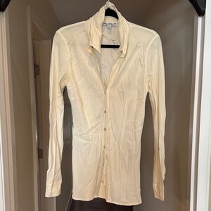 Kari England Cream Silk Blouse (S)